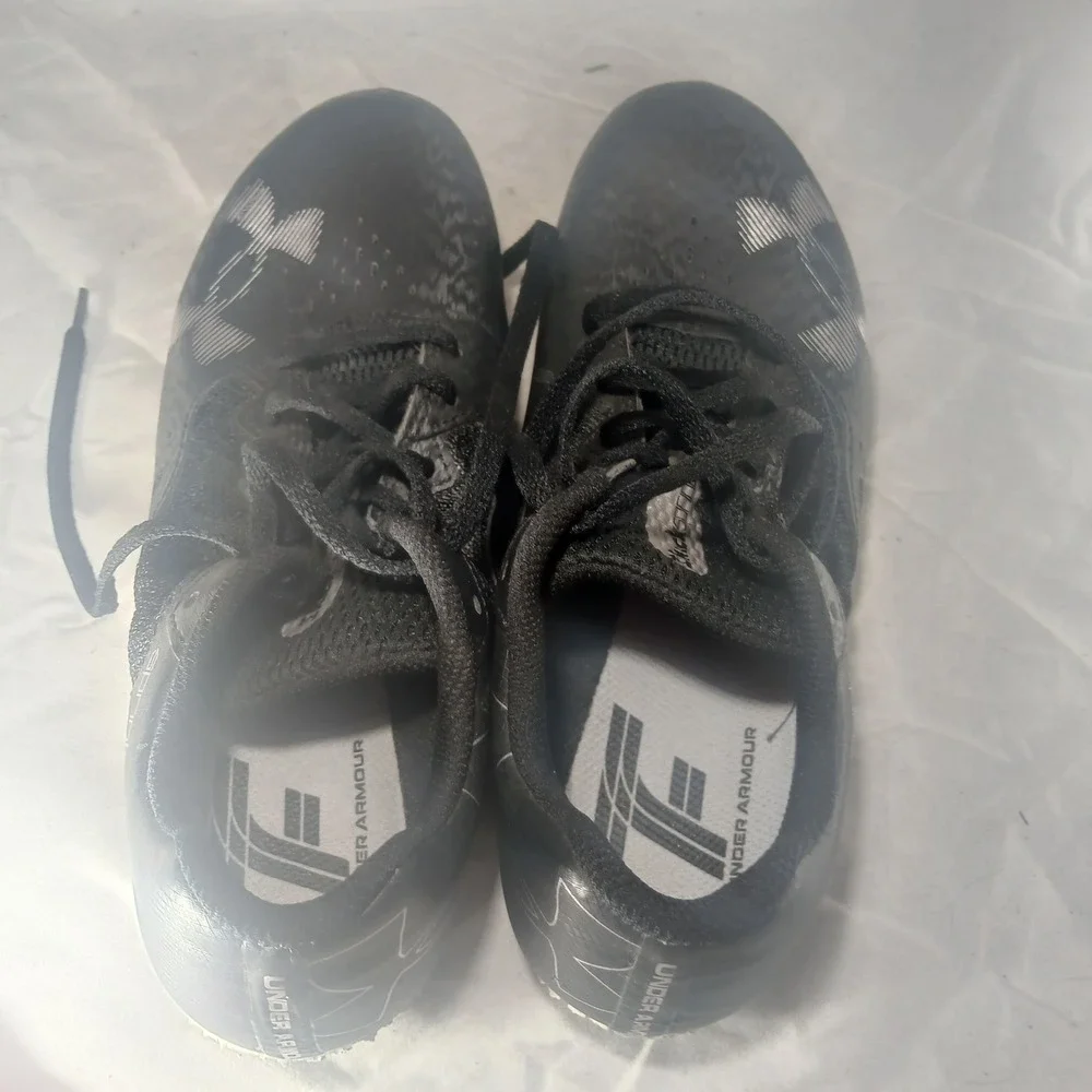 Under Armour Sprint Track‎ Spikes Black Men Size 7.5 US M7.5 W9 UK6.5 EUR40.5